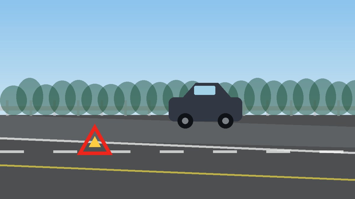 四平道路故障安全等待现场图